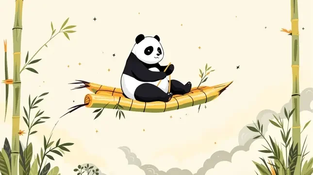 会飞的竹筏 - 八哥电影 影片封面